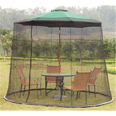 Summer  Black Mosquito Net 108 in. Umbrella Polyester Net   